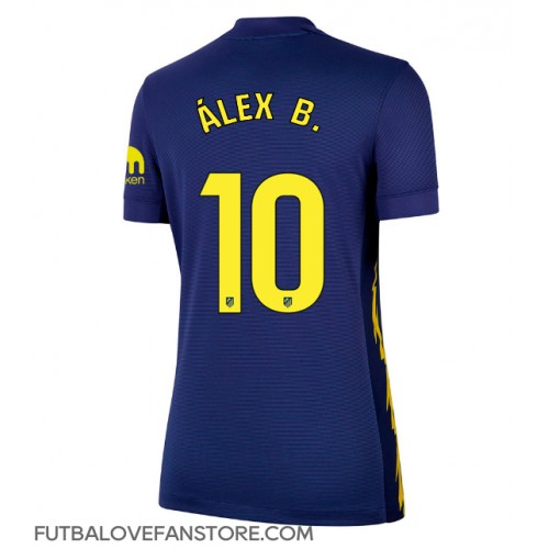 Atletico Madrid Alex Baena #10 Vonkajší Ženy futbalový dres 2025-26 Krátky Rukáv Atletico Madrid Alex Baena #10 Vonkajší Ženy futbalový dres 2025-26 Krátky Rukáv